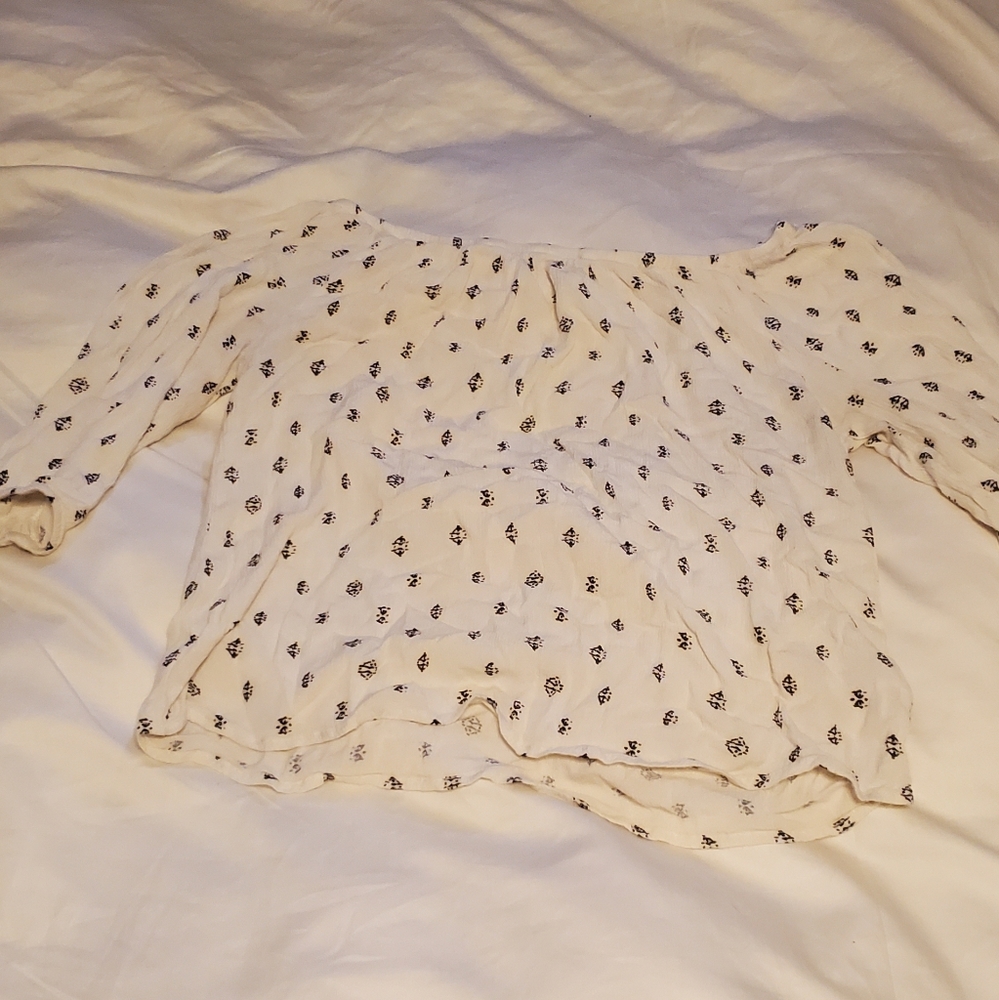 Blouse Crop Top